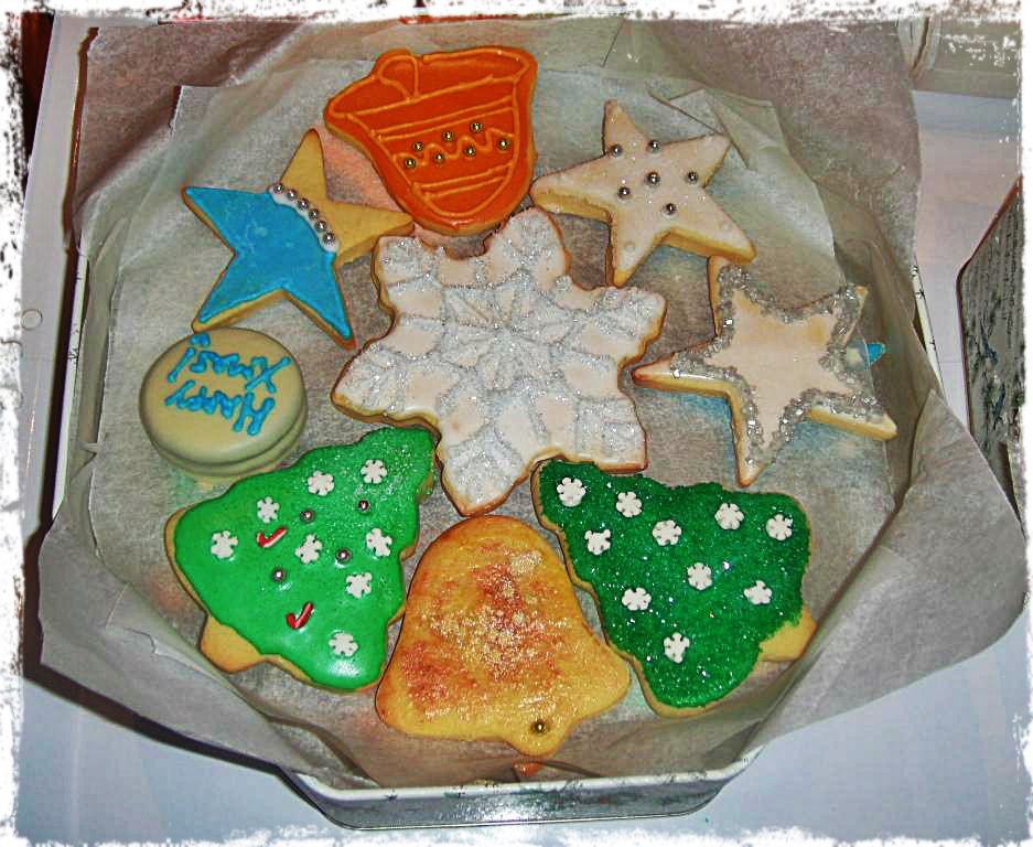 cokies in boxes